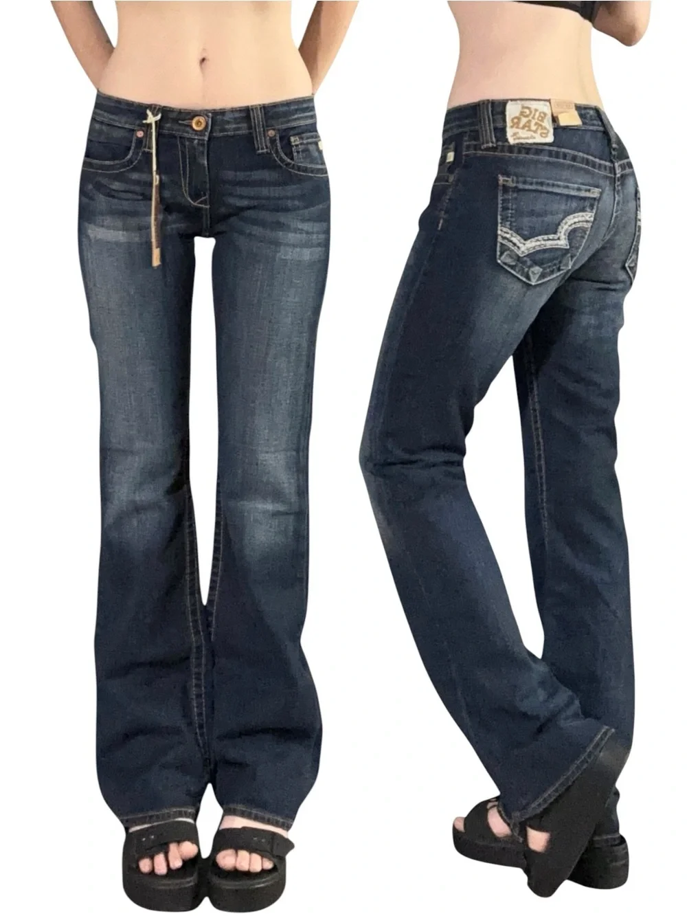 NWT✨ | Big Star | Casey Low Rise Dark Wash Relaxed Bootcut Flare Jeans